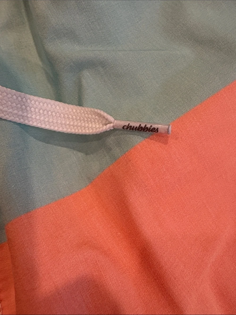 chubbies Striped Pastel Swim Trunks in Mint, Peach, Coral, Lavender